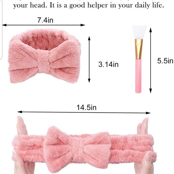 ☀️ Clearance! Skincare Headbands (Set of 3) - Picture 3 of 6